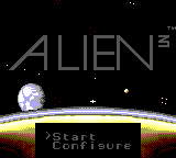 Заставка игры Alien 3